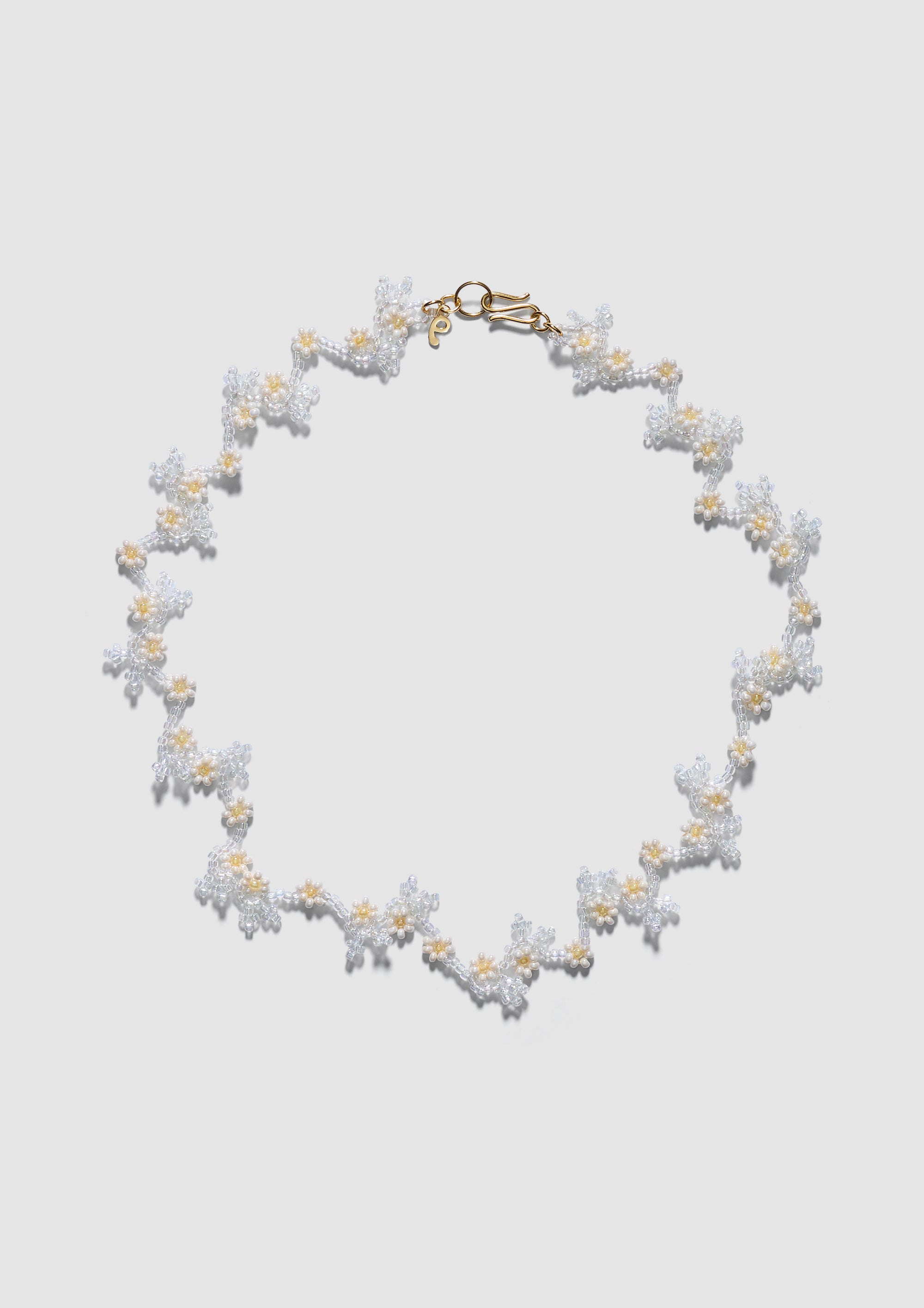 White Flor Necklace