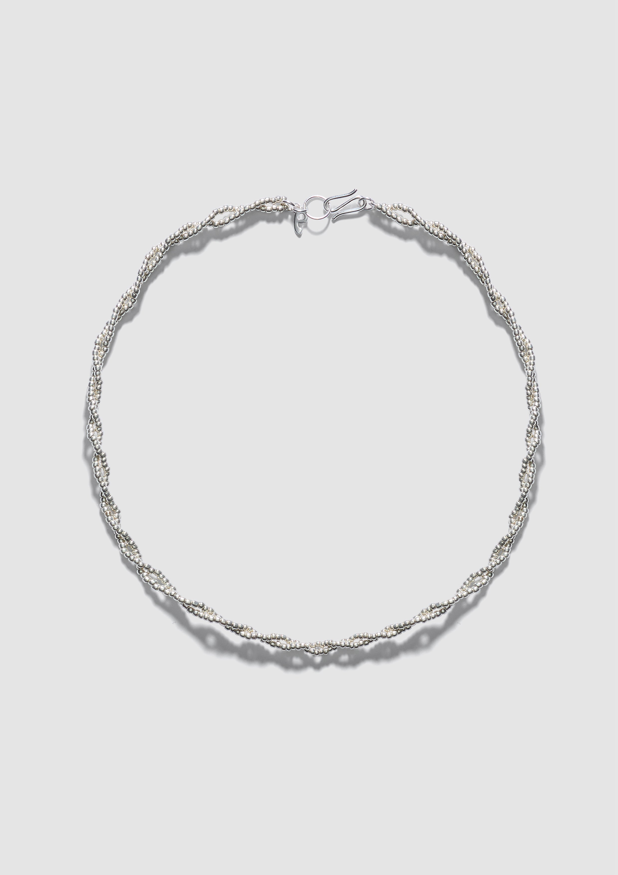 Silver Twisted Necklace