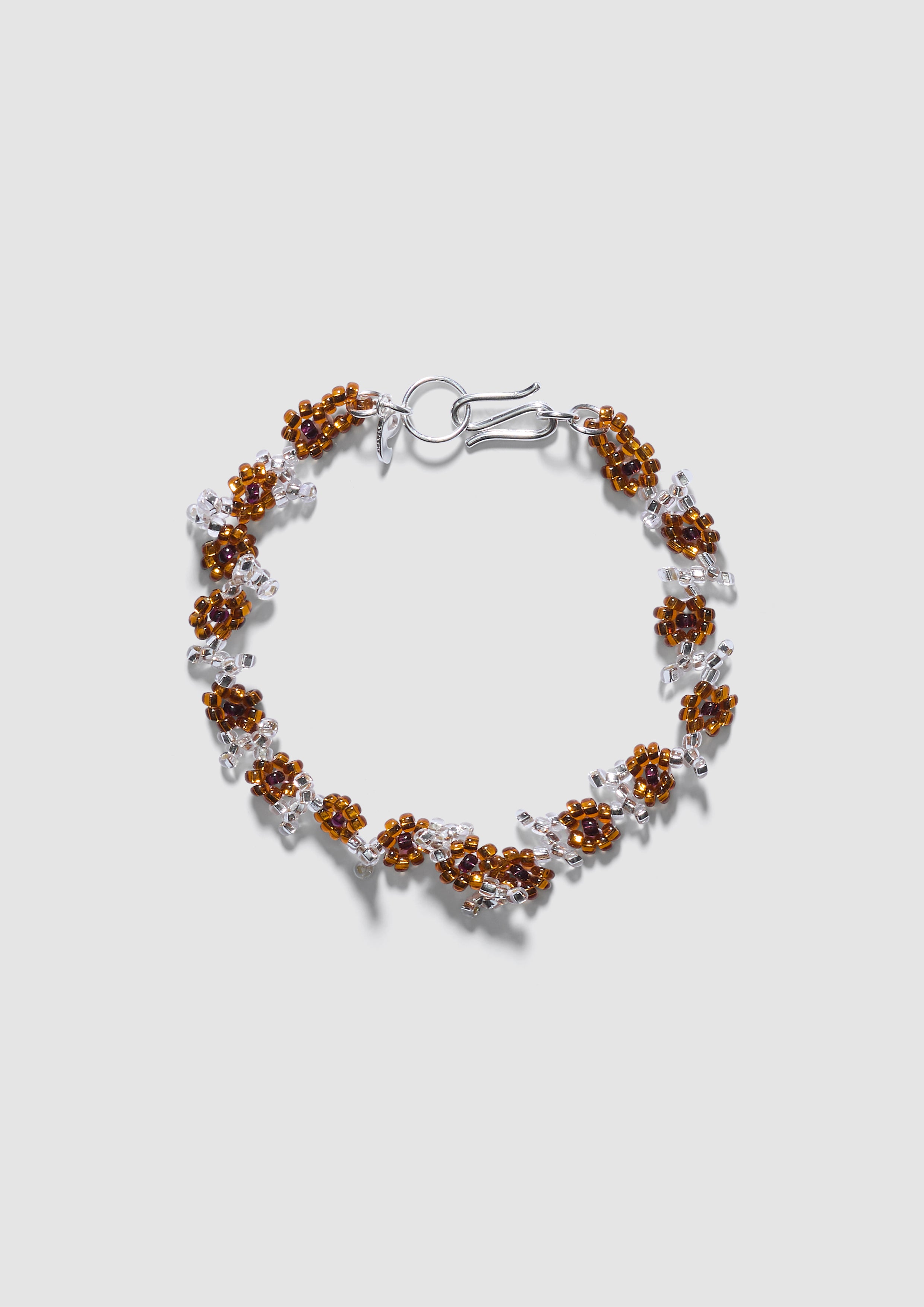 Brown Flower Bracelet