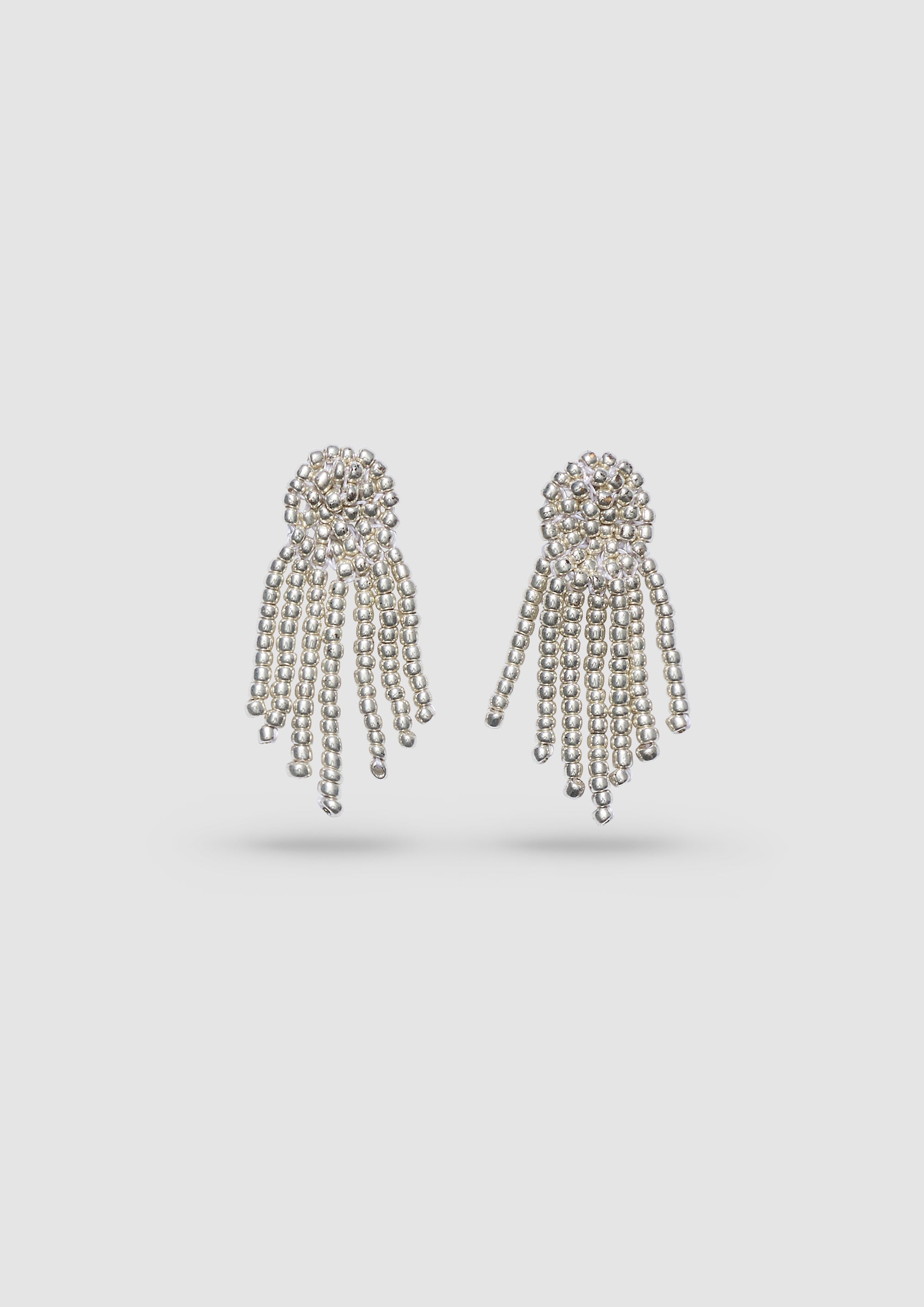 Silver Tassel Ear Sticks