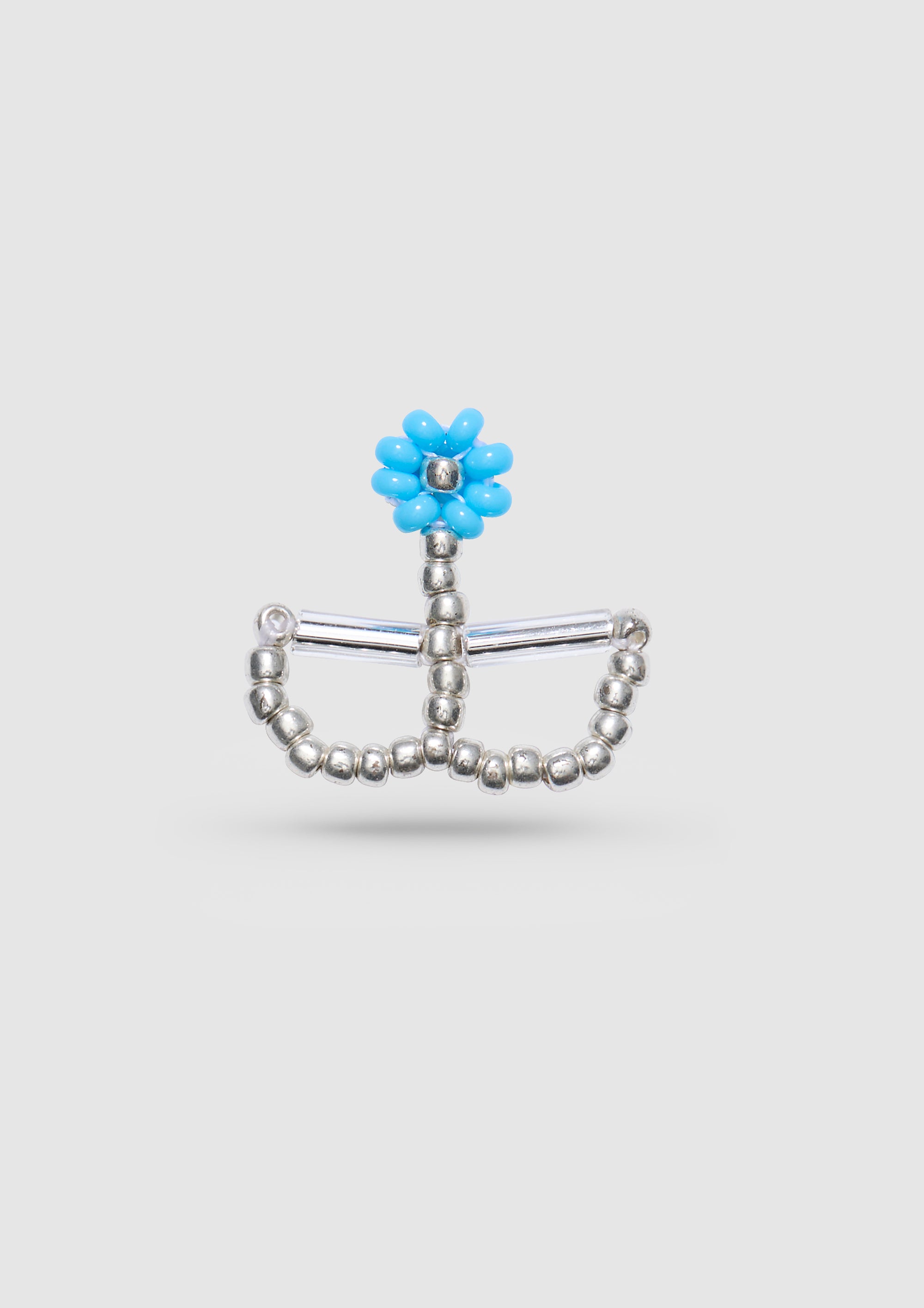 Blue Flor Anchor Ear Stick