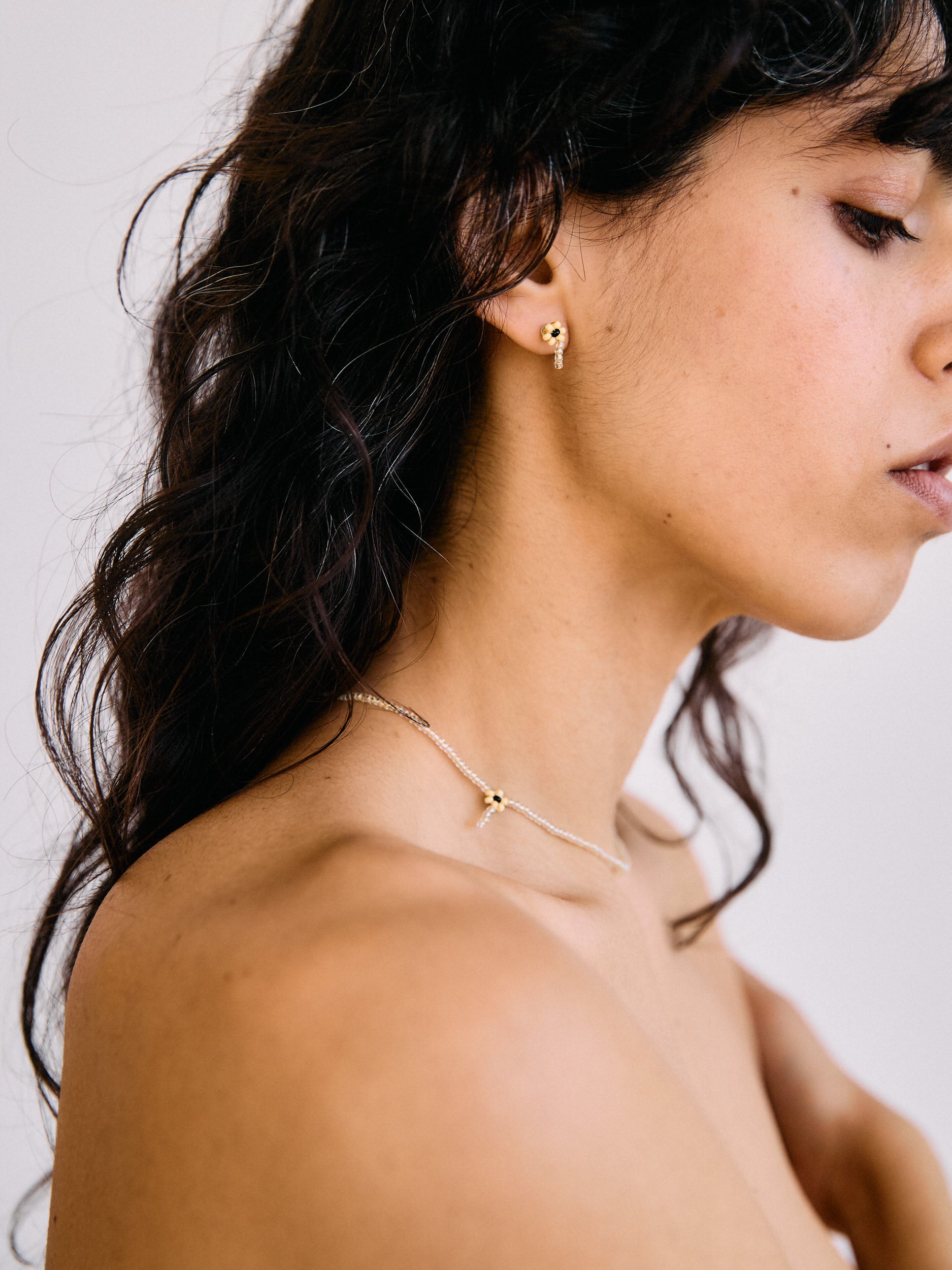 Mini Yellow Flor Necklace