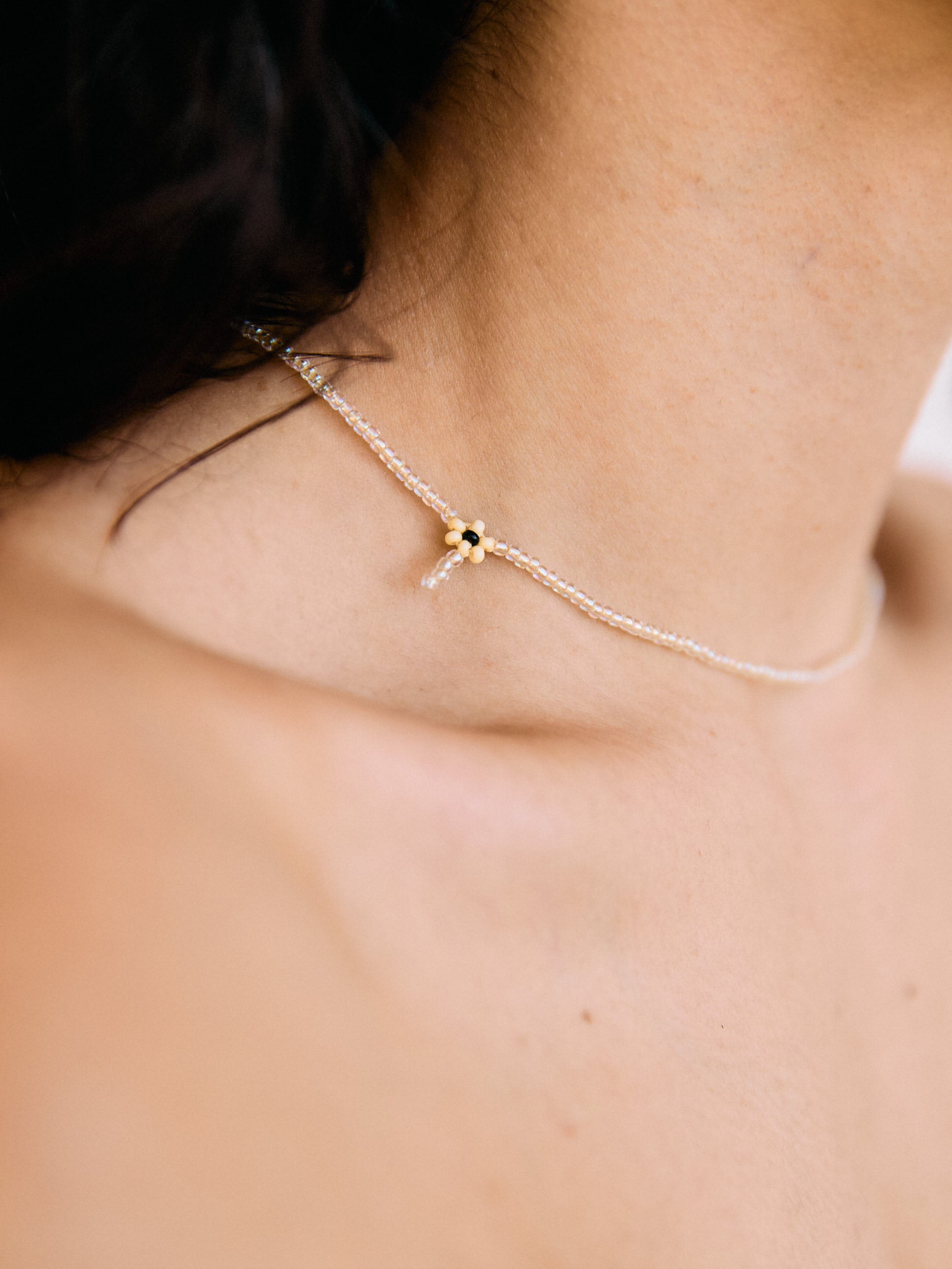 Mini Yellow Flor Necklace