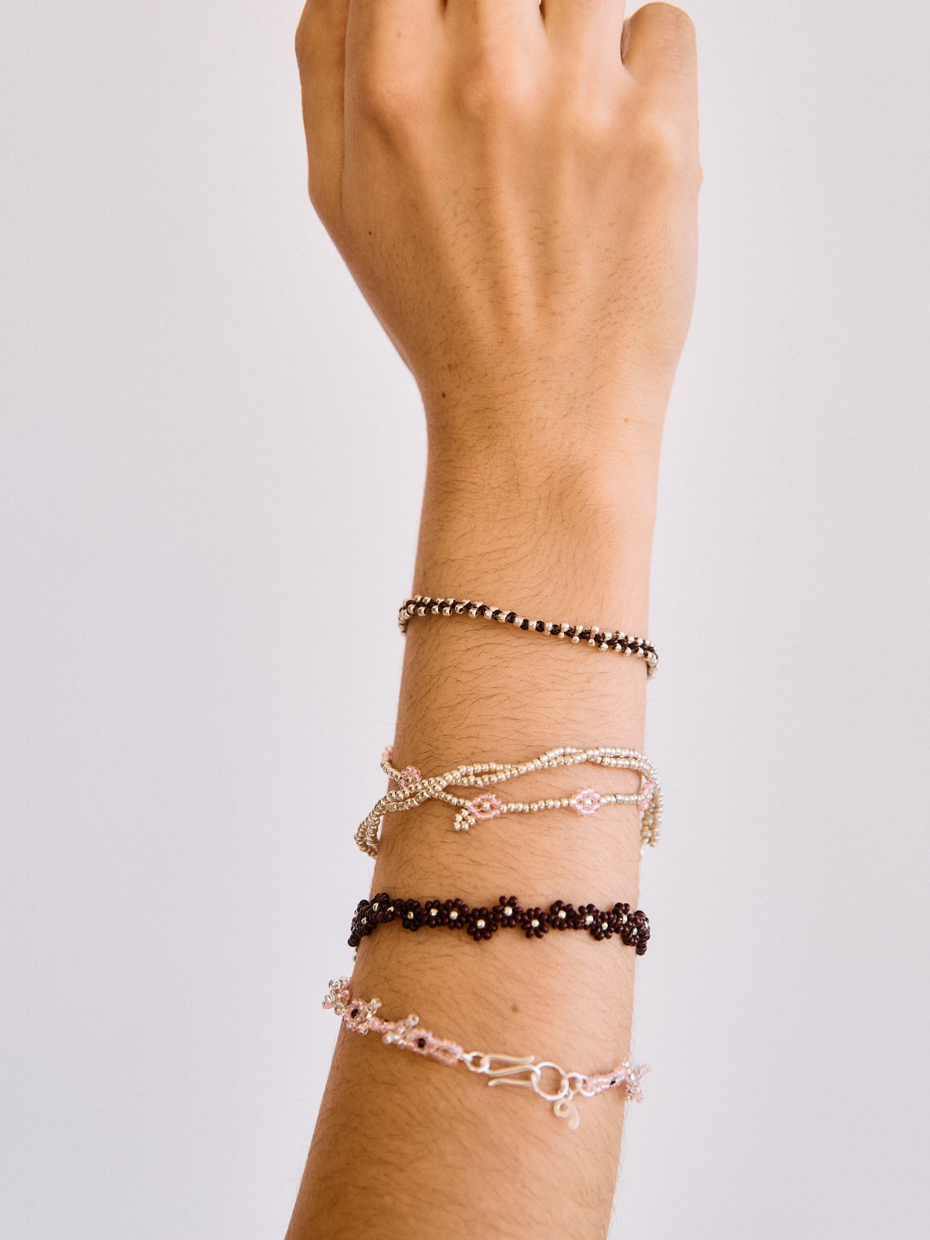 Silver Twisted Bracelet