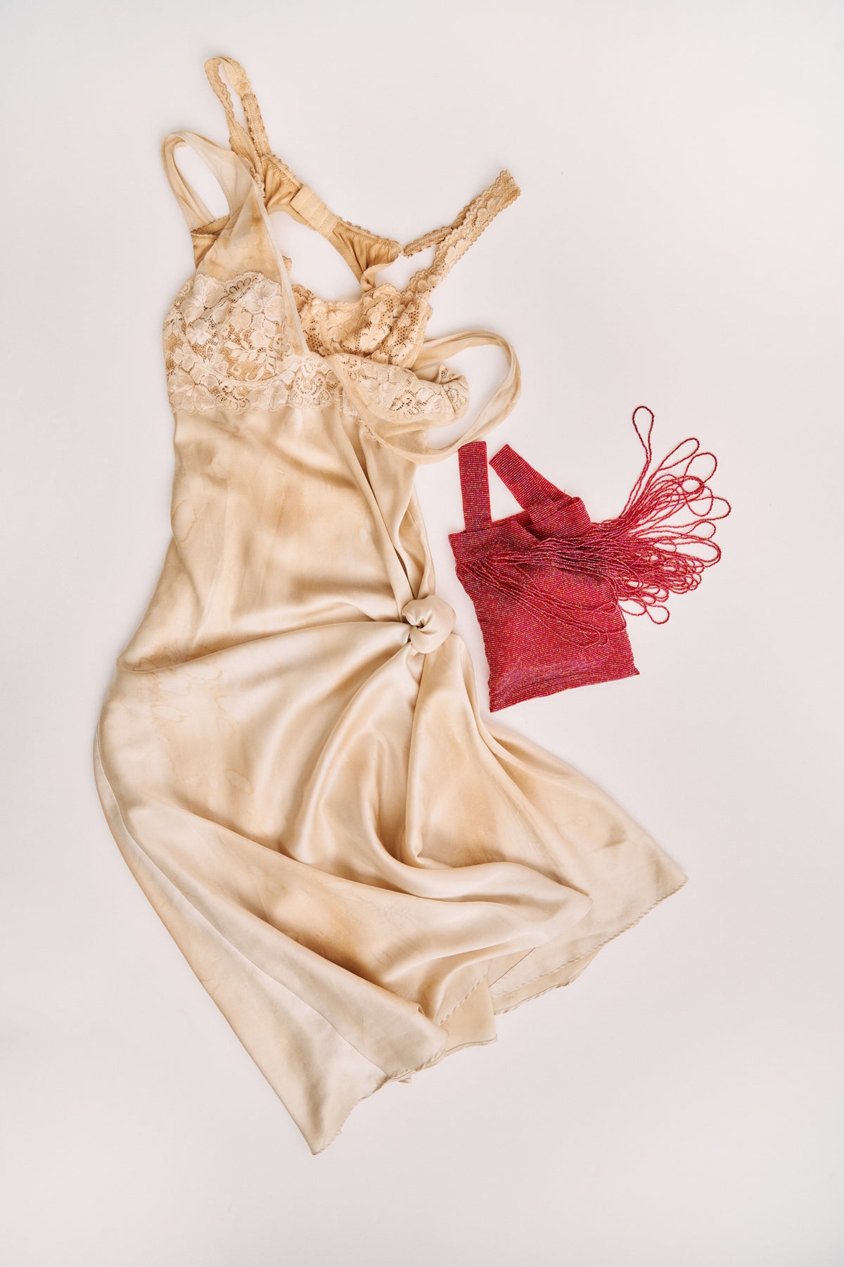 Red Tassel Pouch