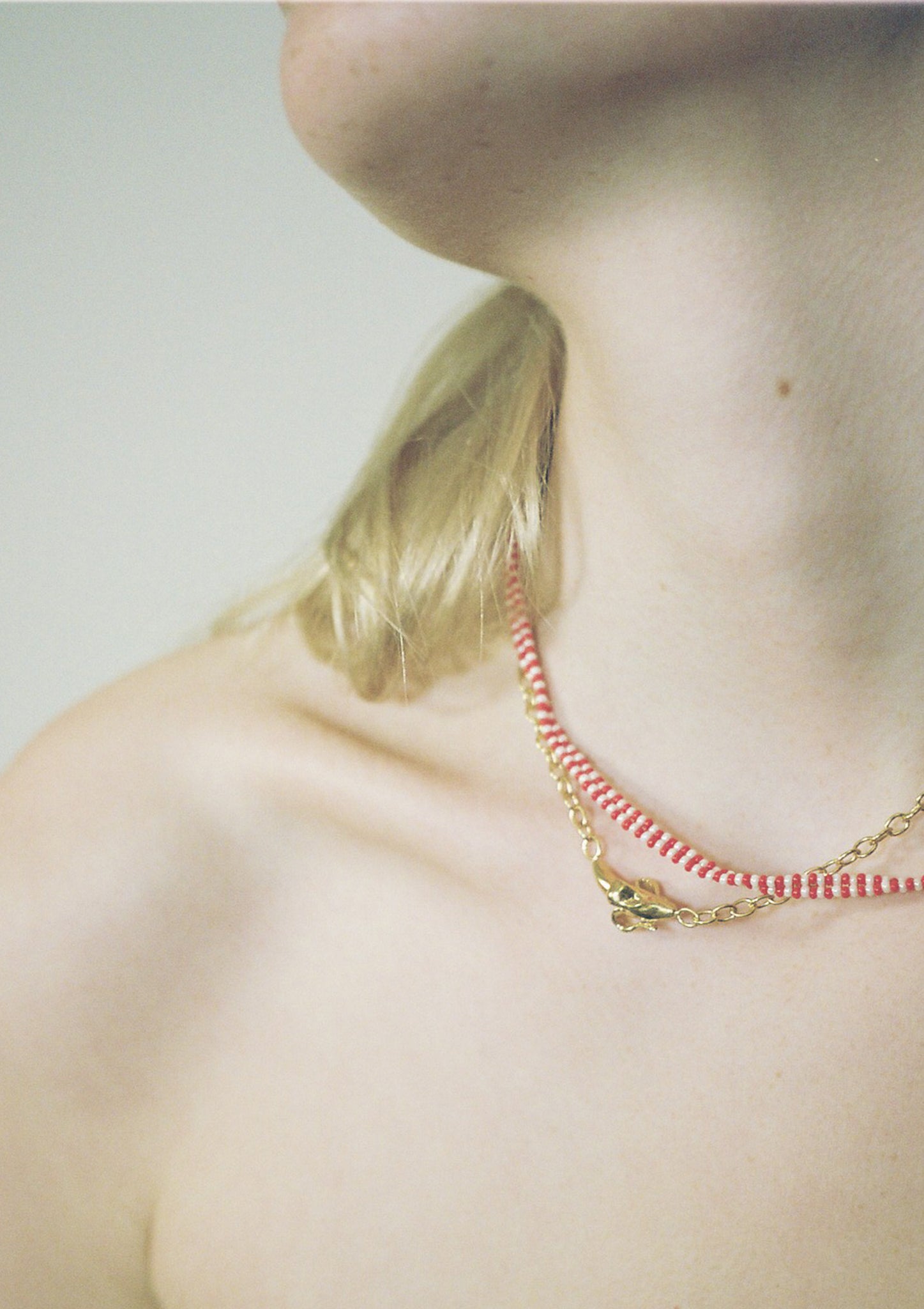 Red Double Necklace