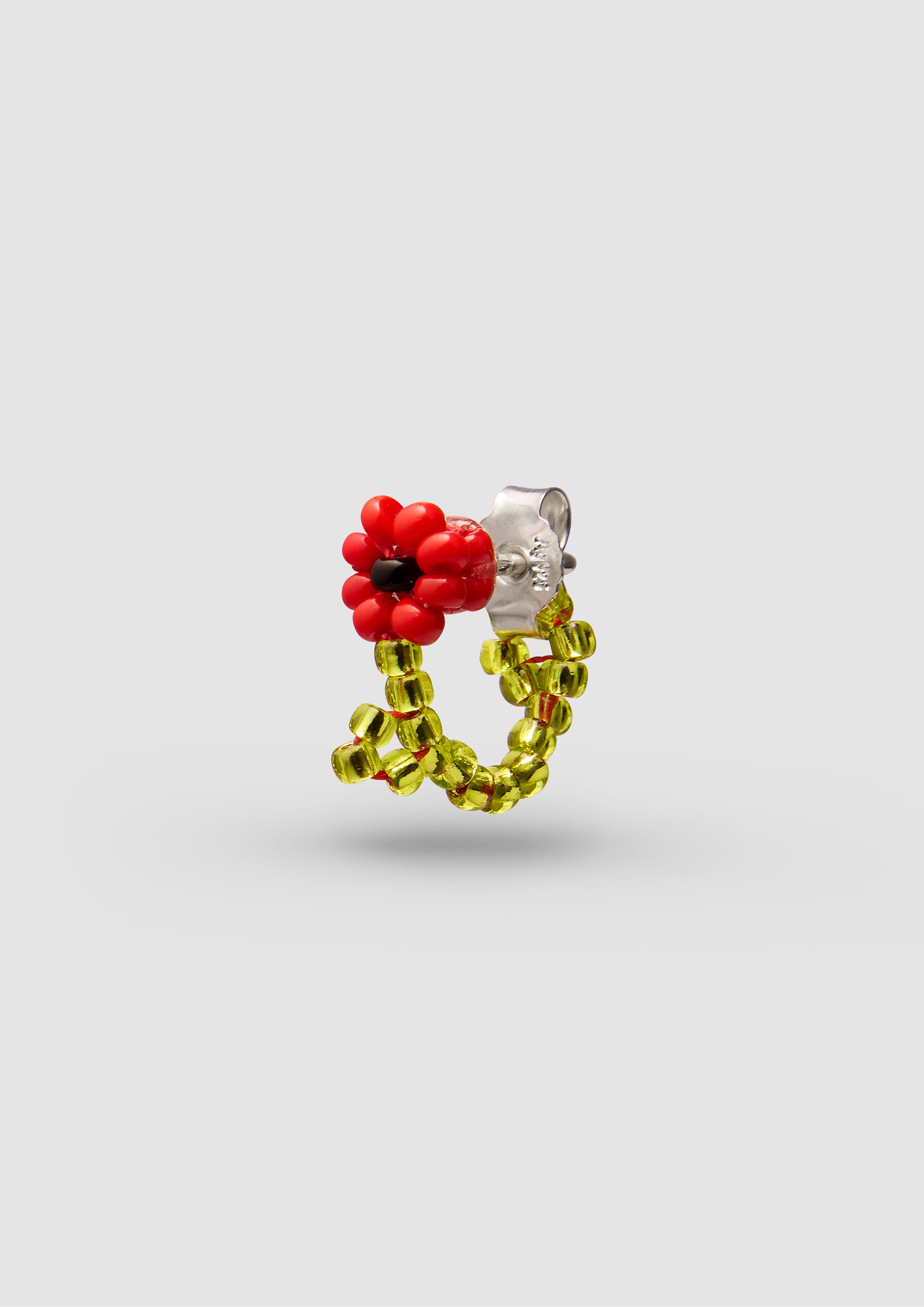 Red Flor Huggie
