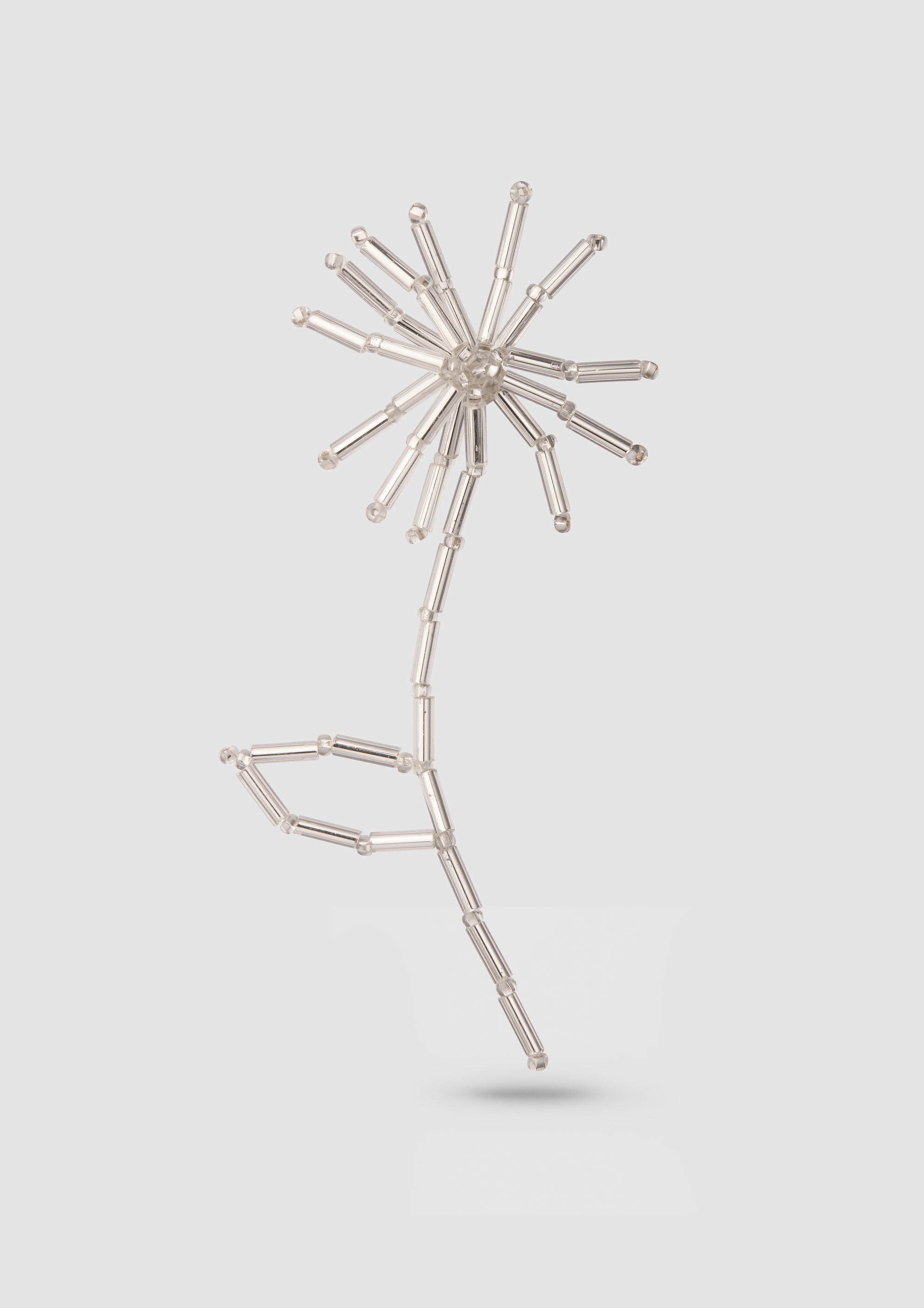 Silver Dandelion Ear Stick