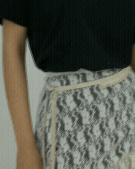 Silver Tassel Belt