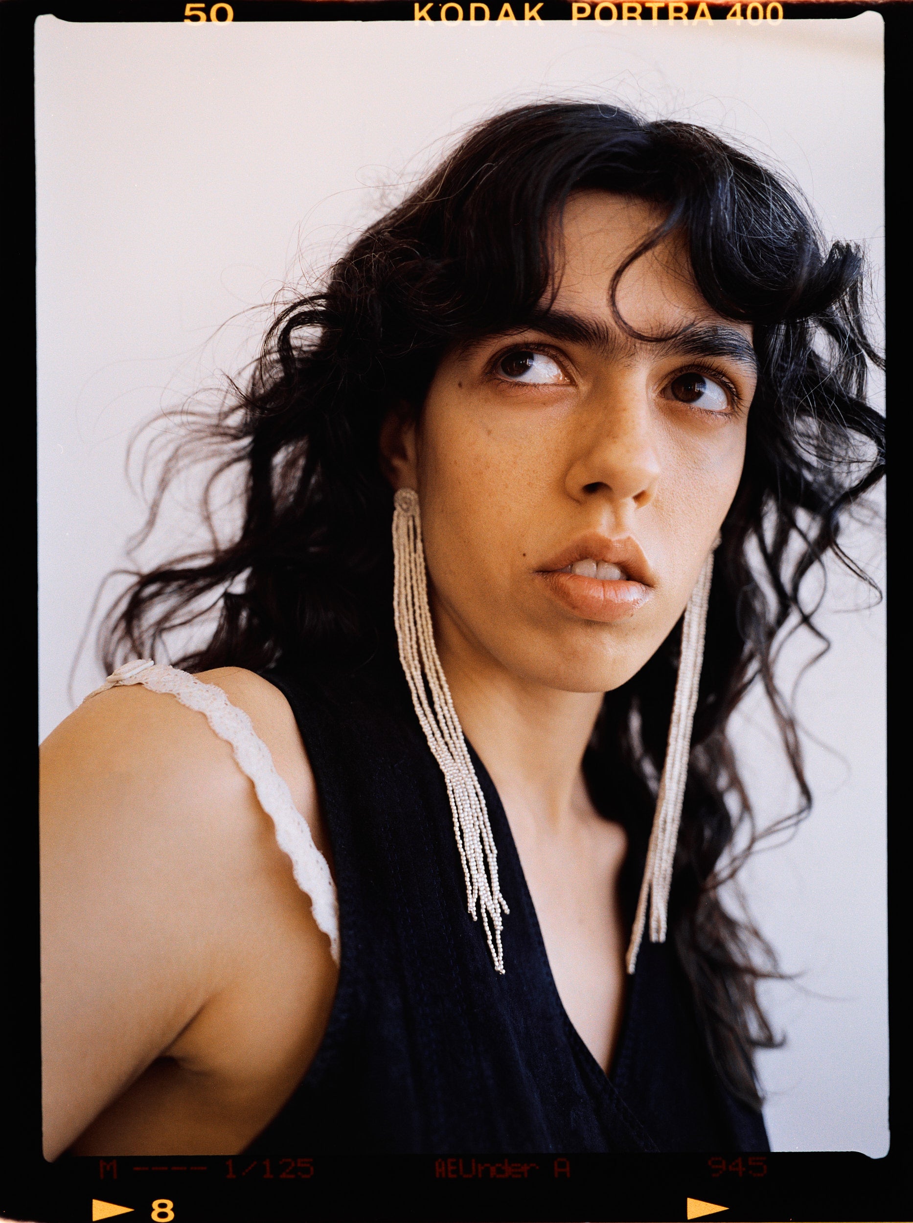 Silver Mega Tassel Ear Sticks