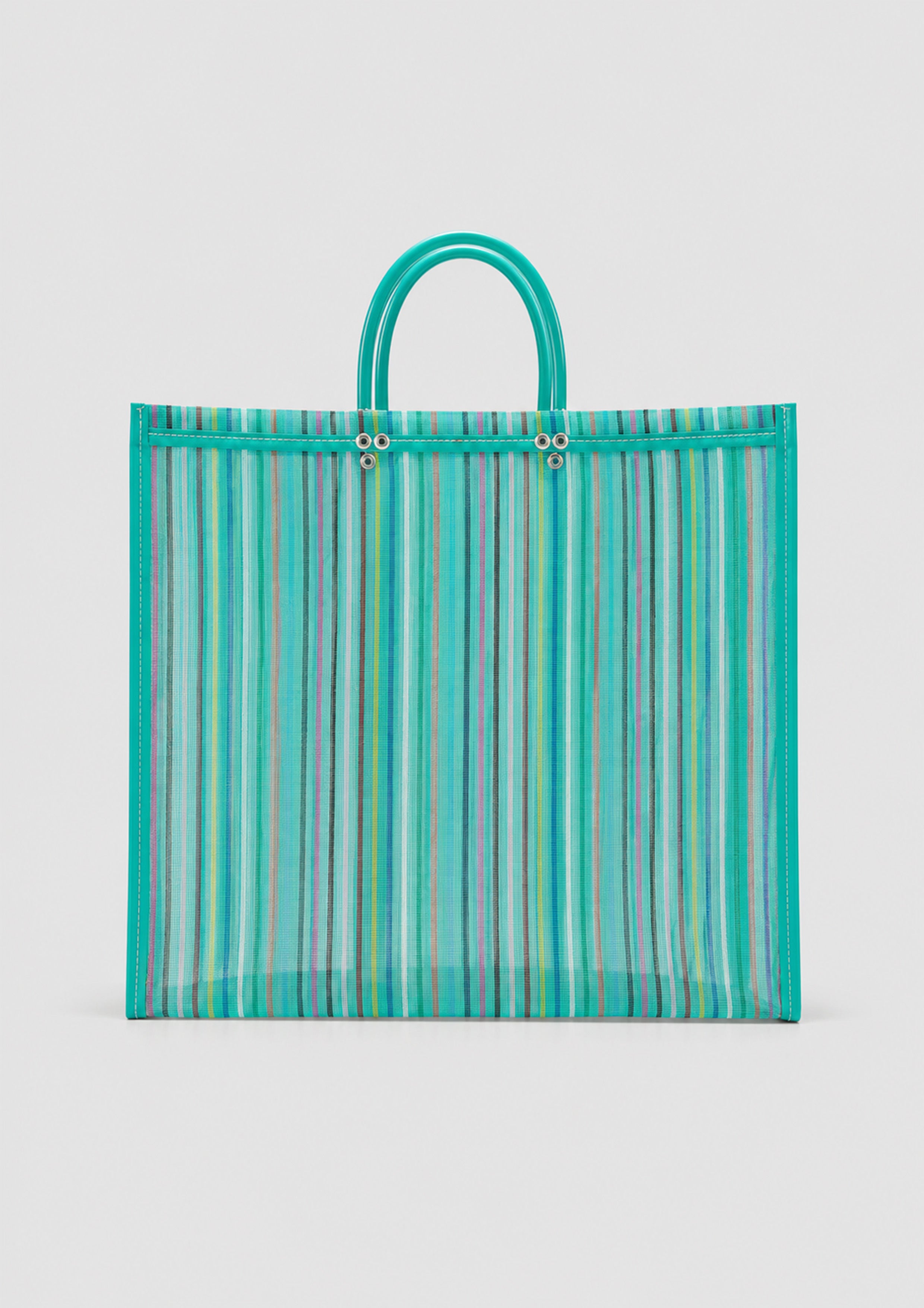 Turquoise Market Tote