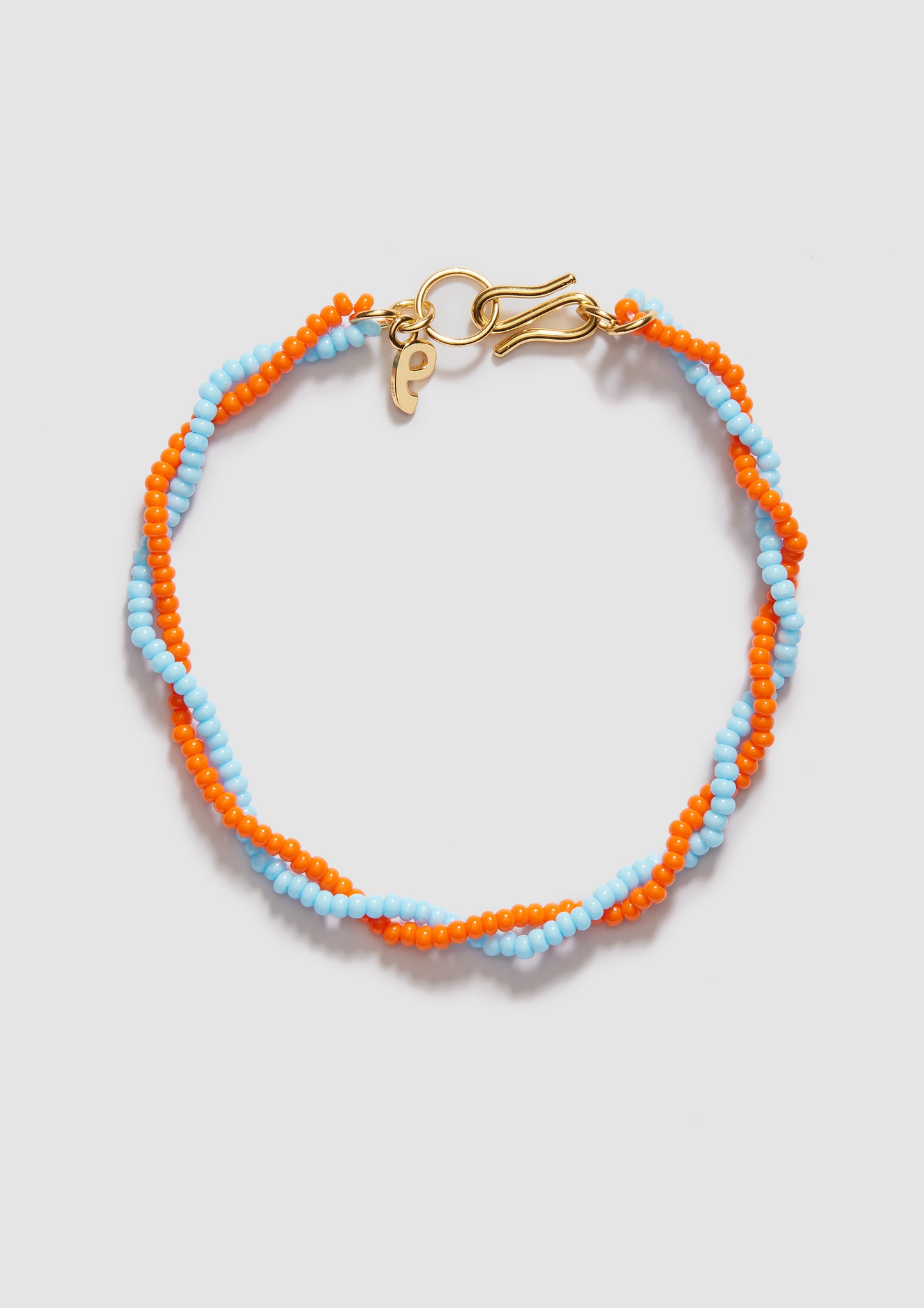 Twister Orange Blue Bracelet