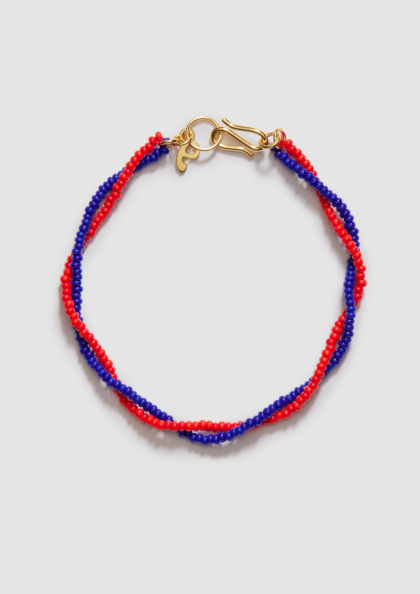 Twister Red Blue Bracelet
