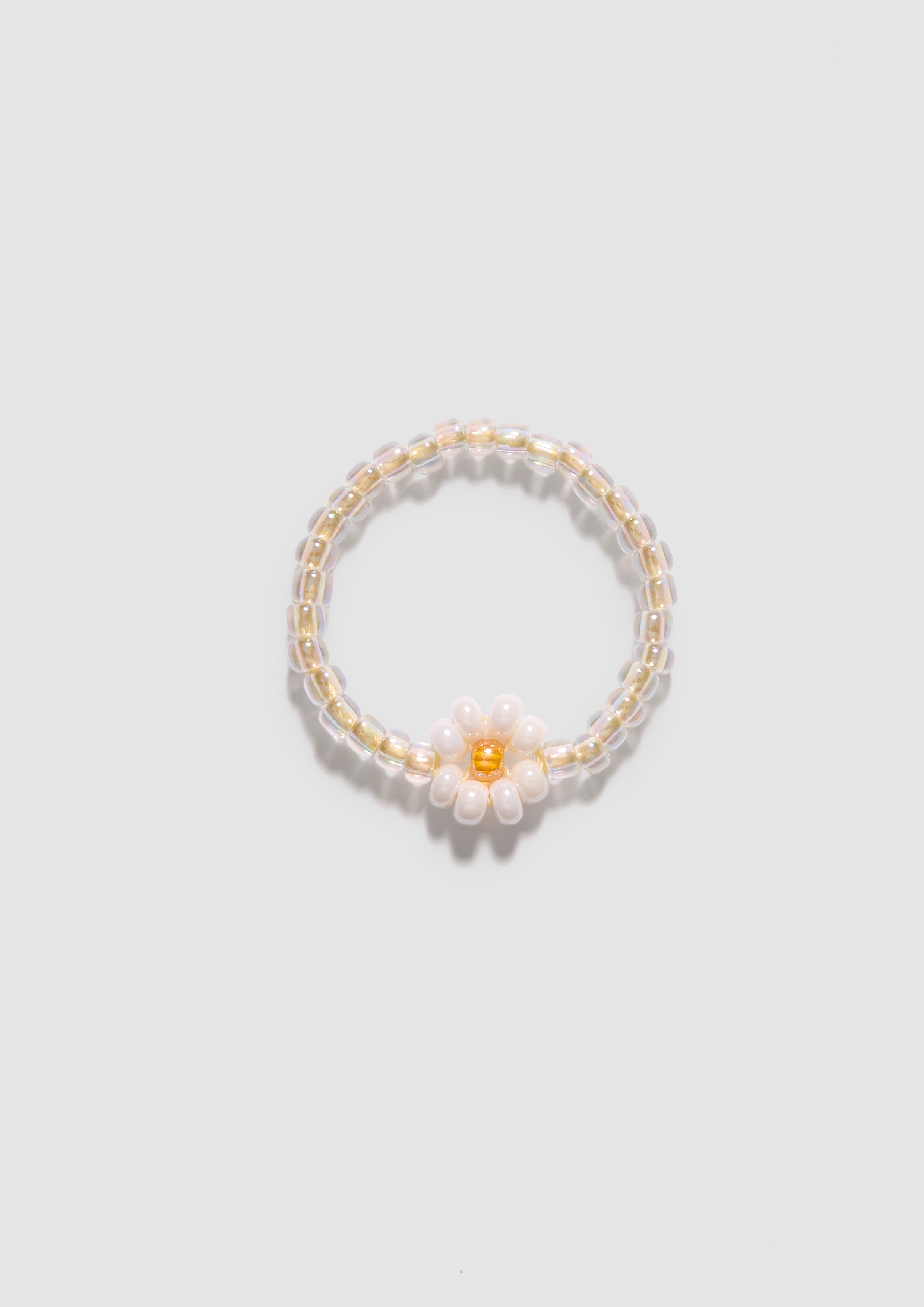 White Poppy Ring
