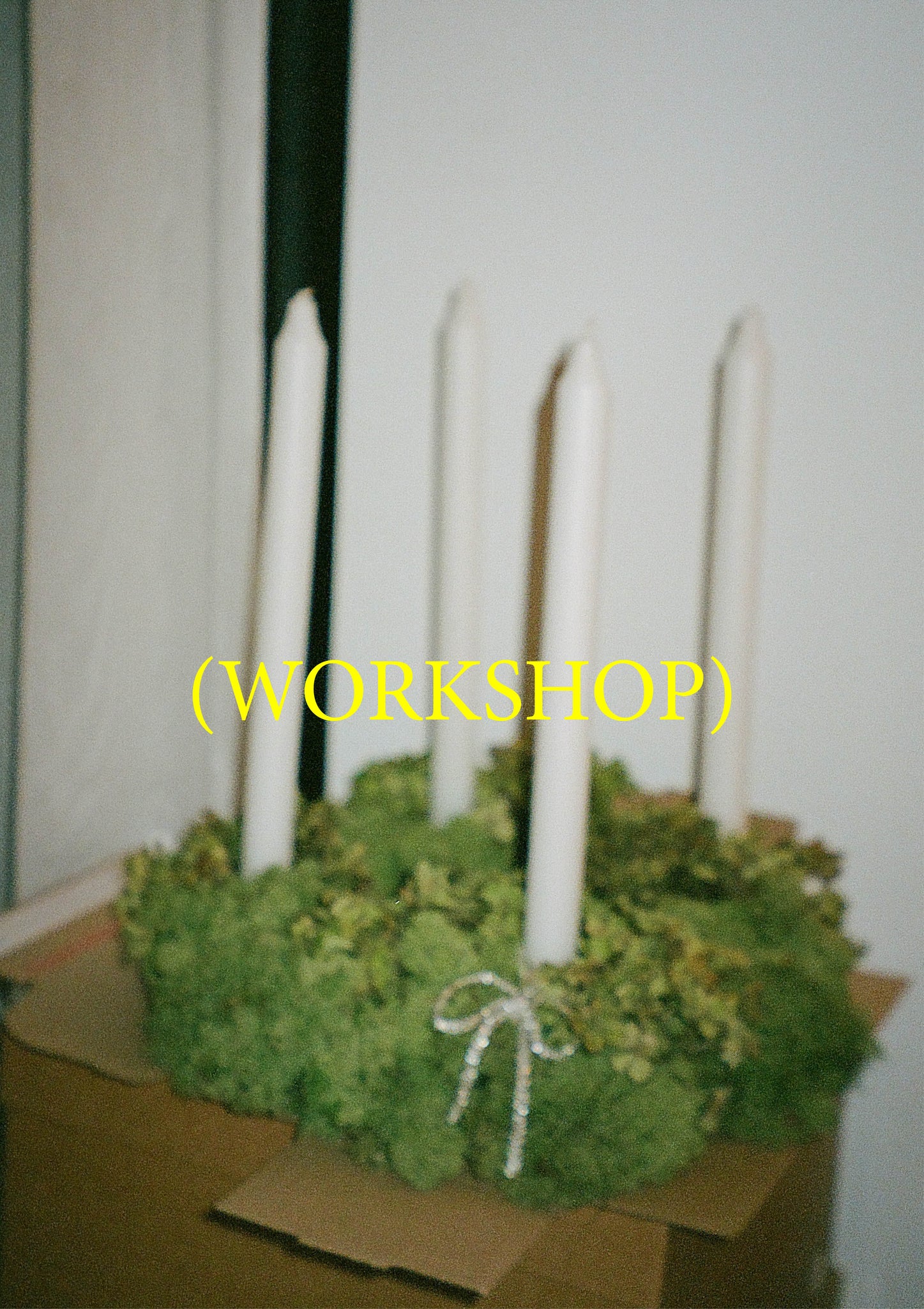 (WORKSHOP) Advent Wreath