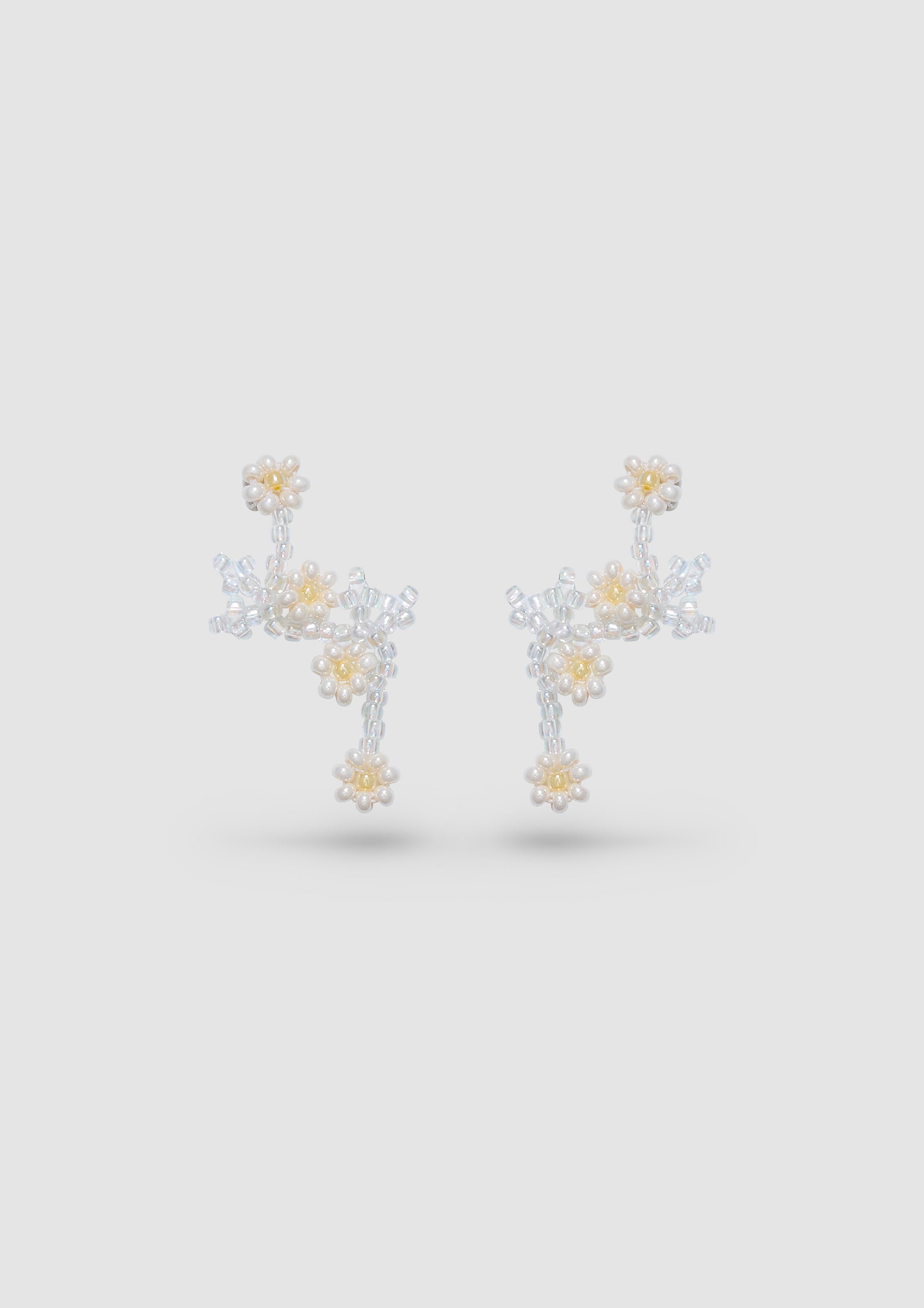 White Flor Ear Sticks