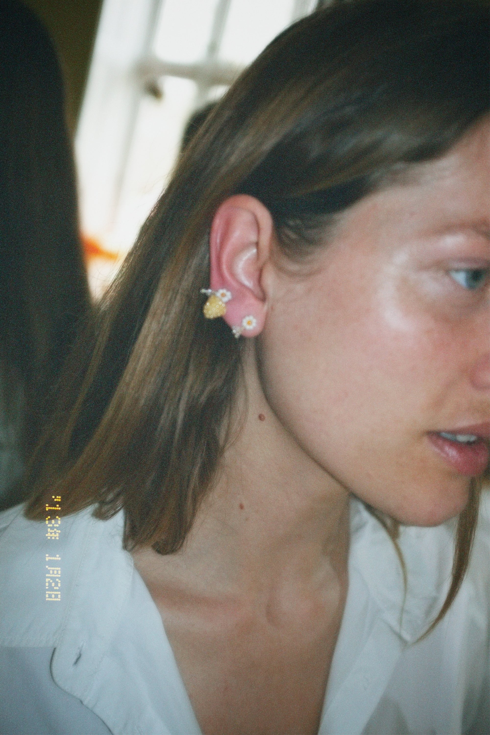 Lemon Bloom Ear Stick