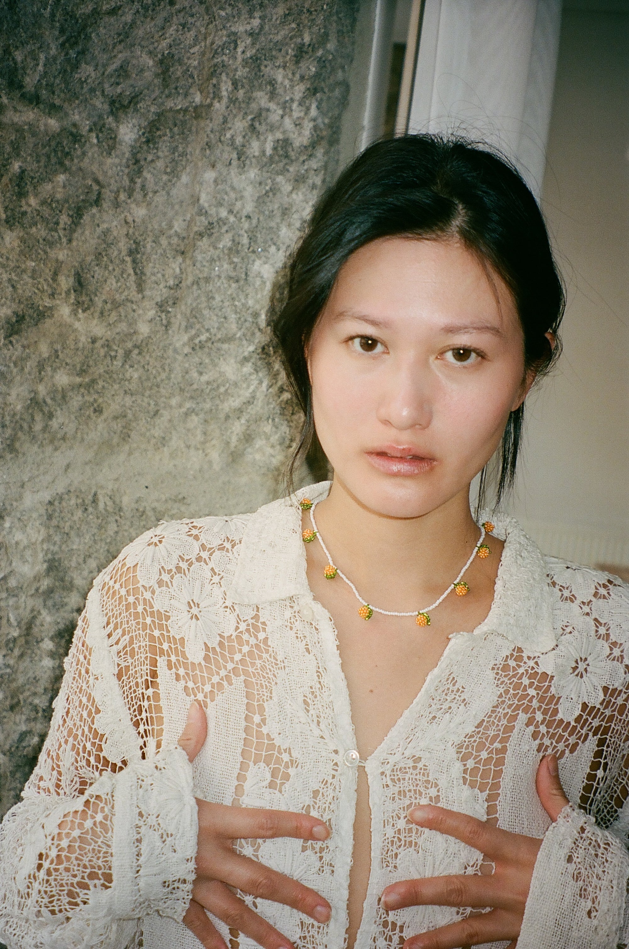 Orange Necklace