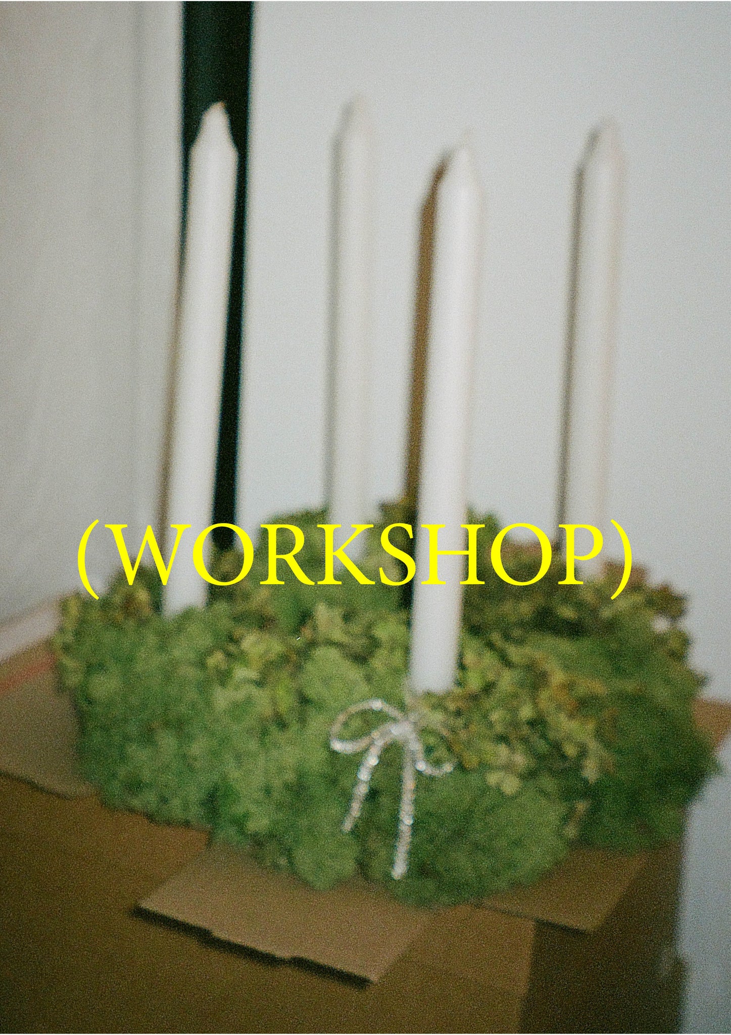 (WORKSHOP) Advent Wreath