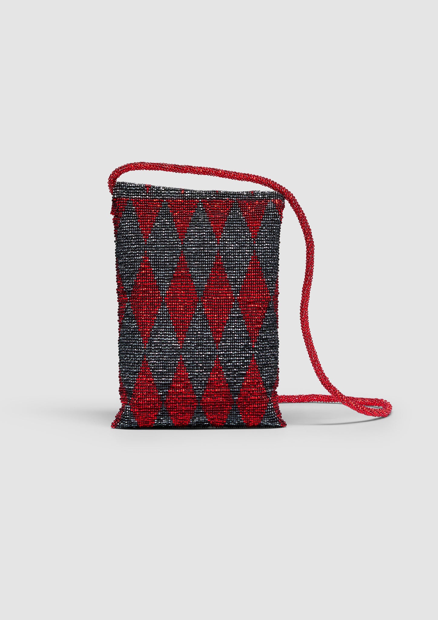 Red Harlequin Phone Bag