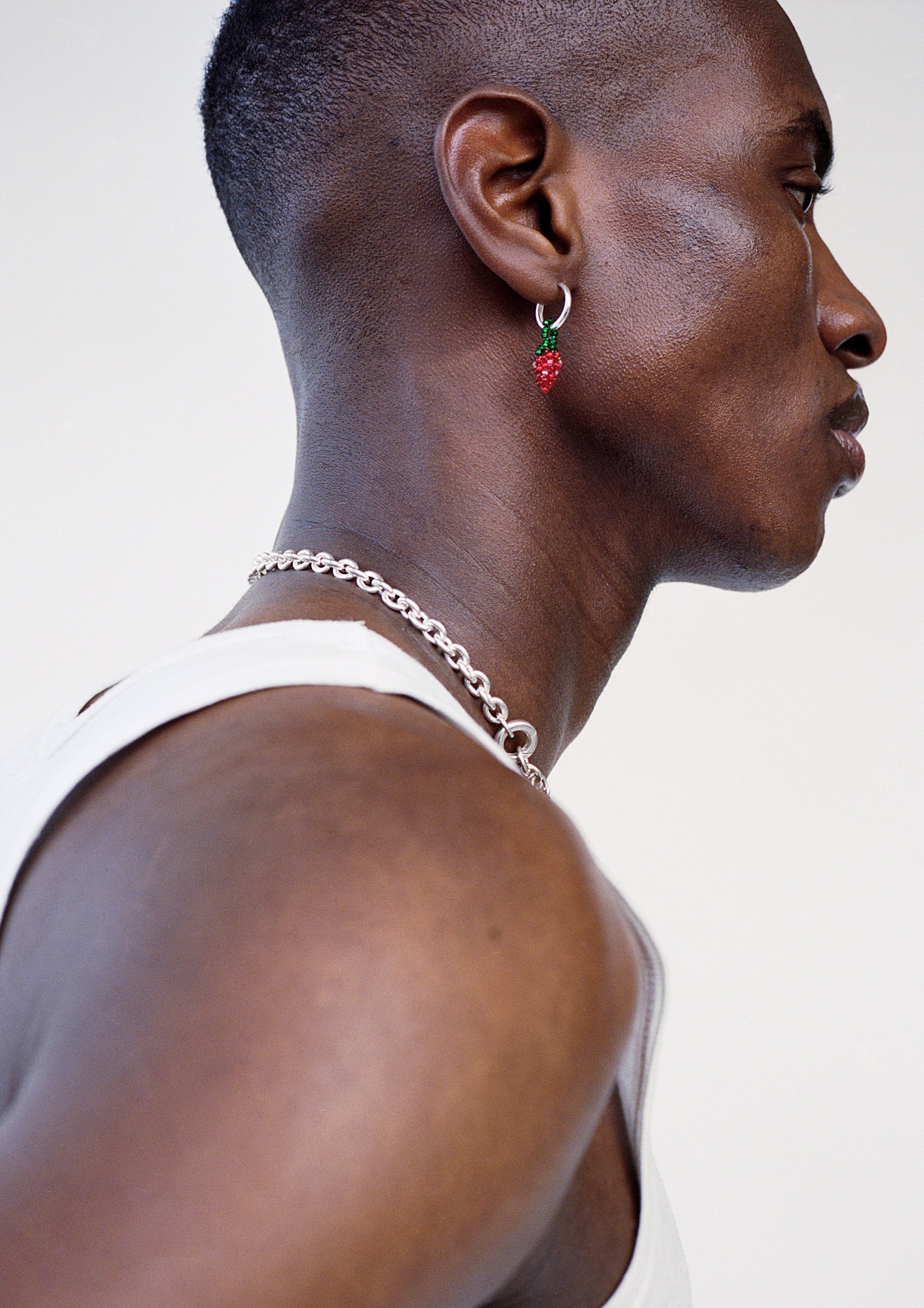 Mini Strawberry Earring